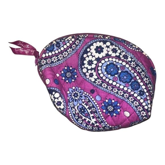 Vera Bradley Lot of 5 Wallets & Small Bags Cupcakes Green Lavender Meadow GUC - Picture 5 of 13